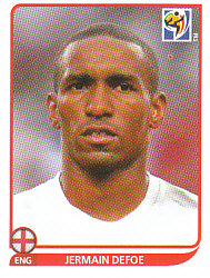 Jermain Defoe England samolepka Panini World Cup 2010 #199